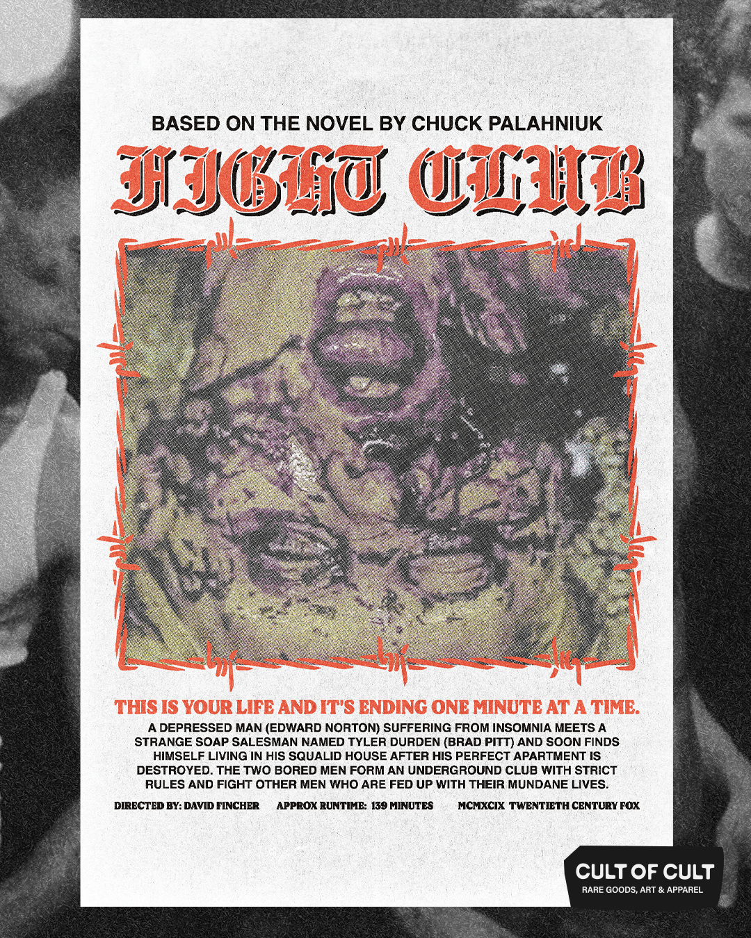*SECRET DROP* Fight Club 1999 Poster