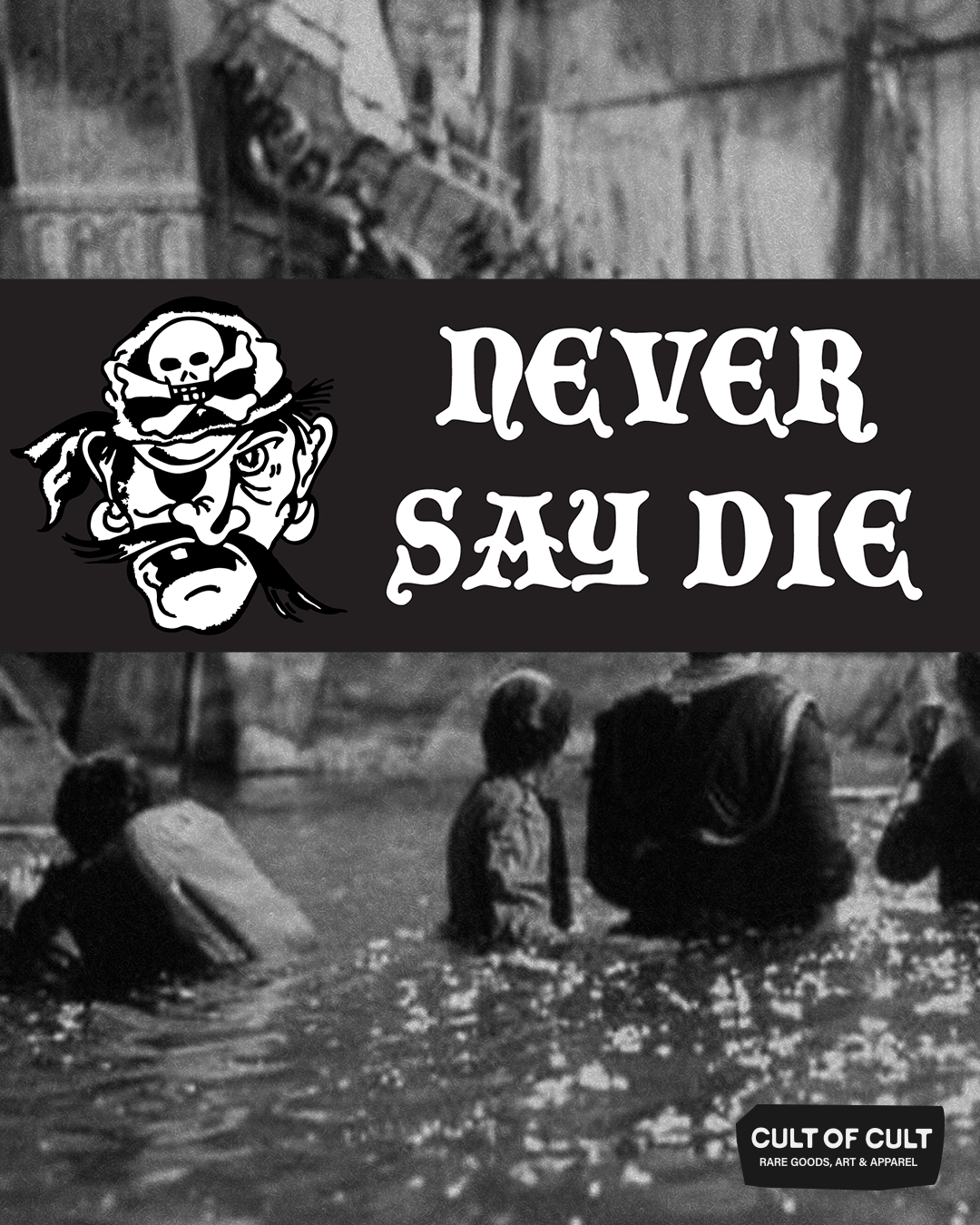 Never Say Die Stickers