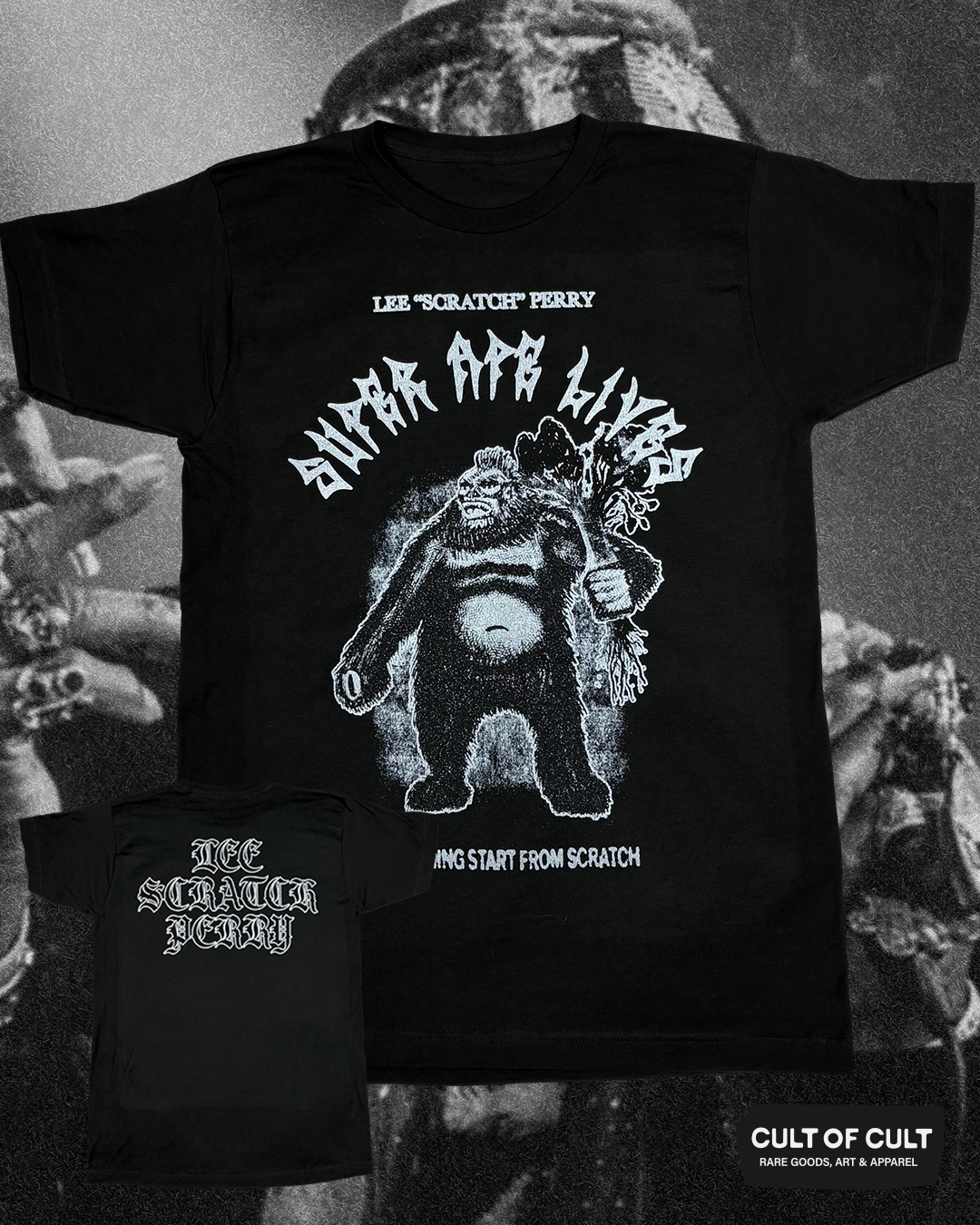Lee Perry Super Ape T-Shirt – Cult of Cult Lee Perry Super Ape T-Shirt – Cult of Cult