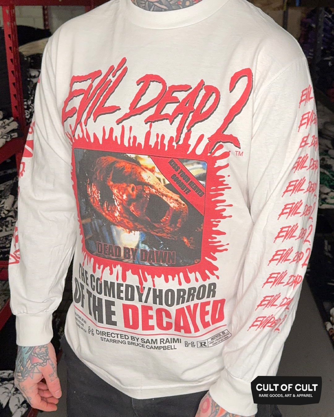 Evil Dead 2 Decayed Long Sleeve
