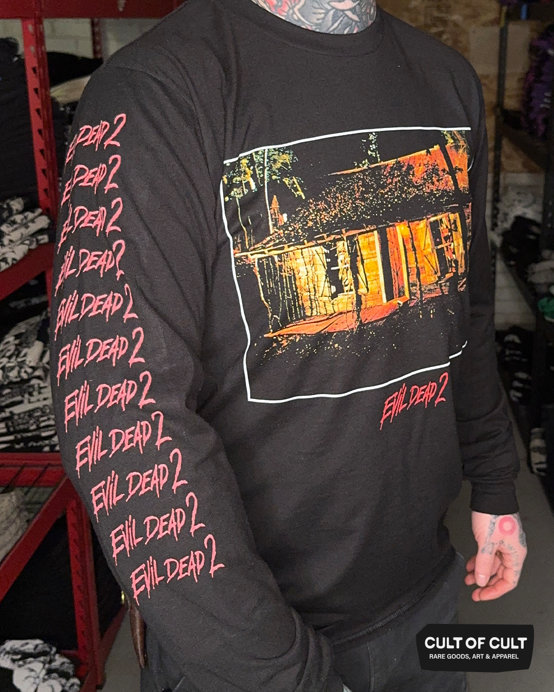 Evil Dead 2 Cabin Long Sleeve