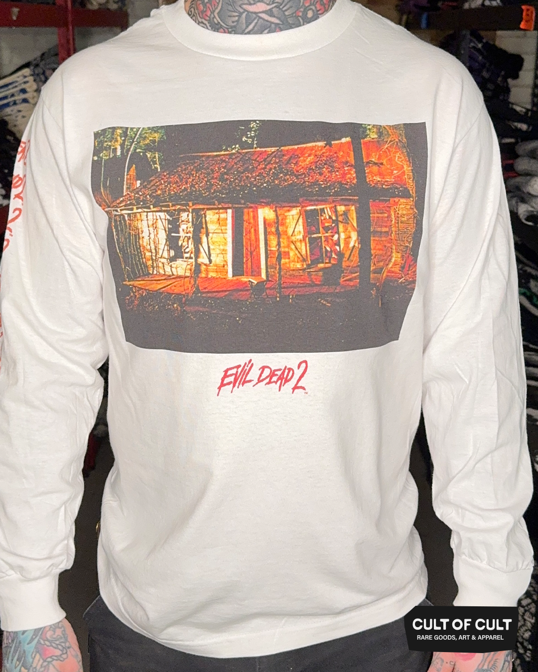 Evil Dead 2 Cabin Long Sleeve