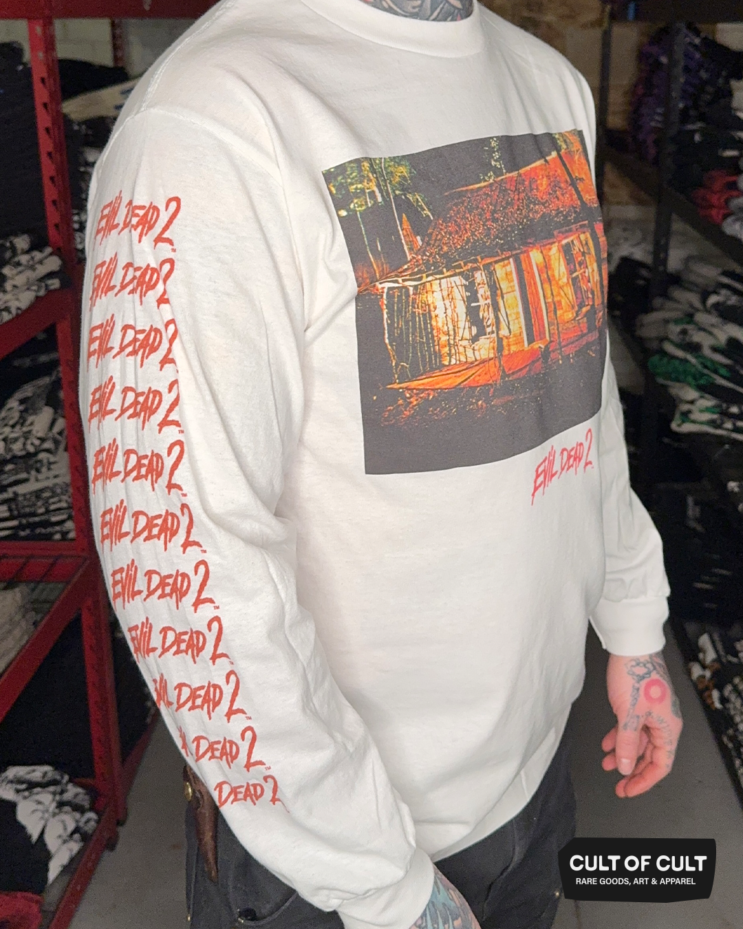 Evil Dead 2 Cabin Long Sleeve