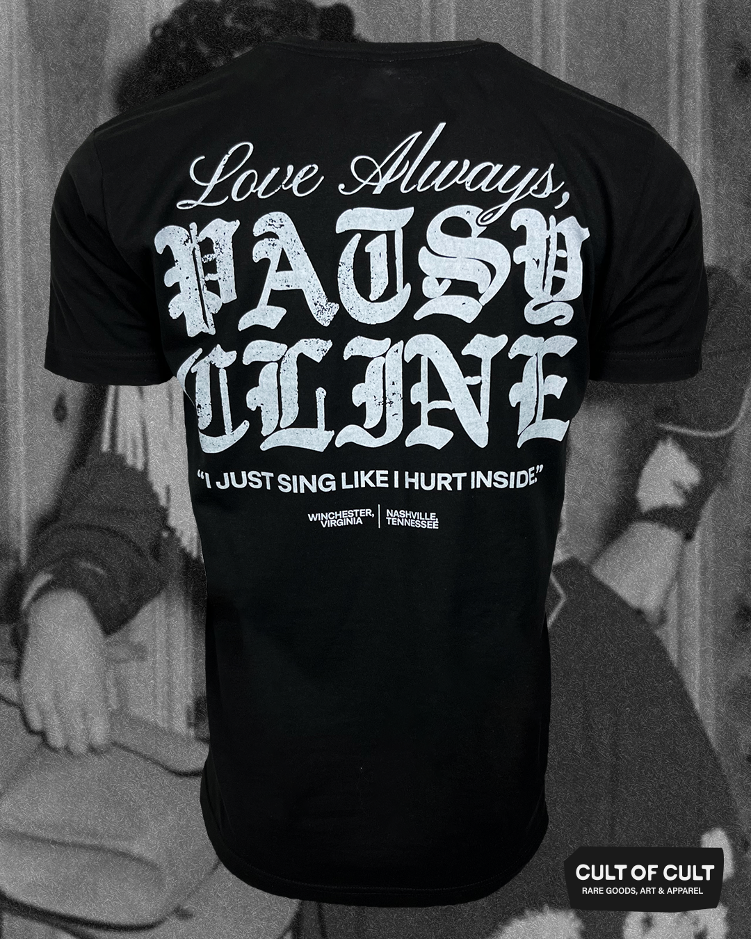 Patsy Cline Hurt Inside T-Shirt