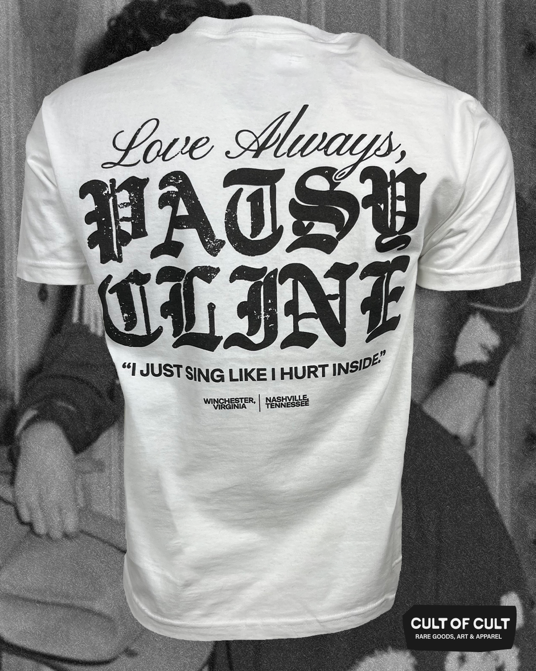 Patsy Cline Hurt Inside T-Shirt