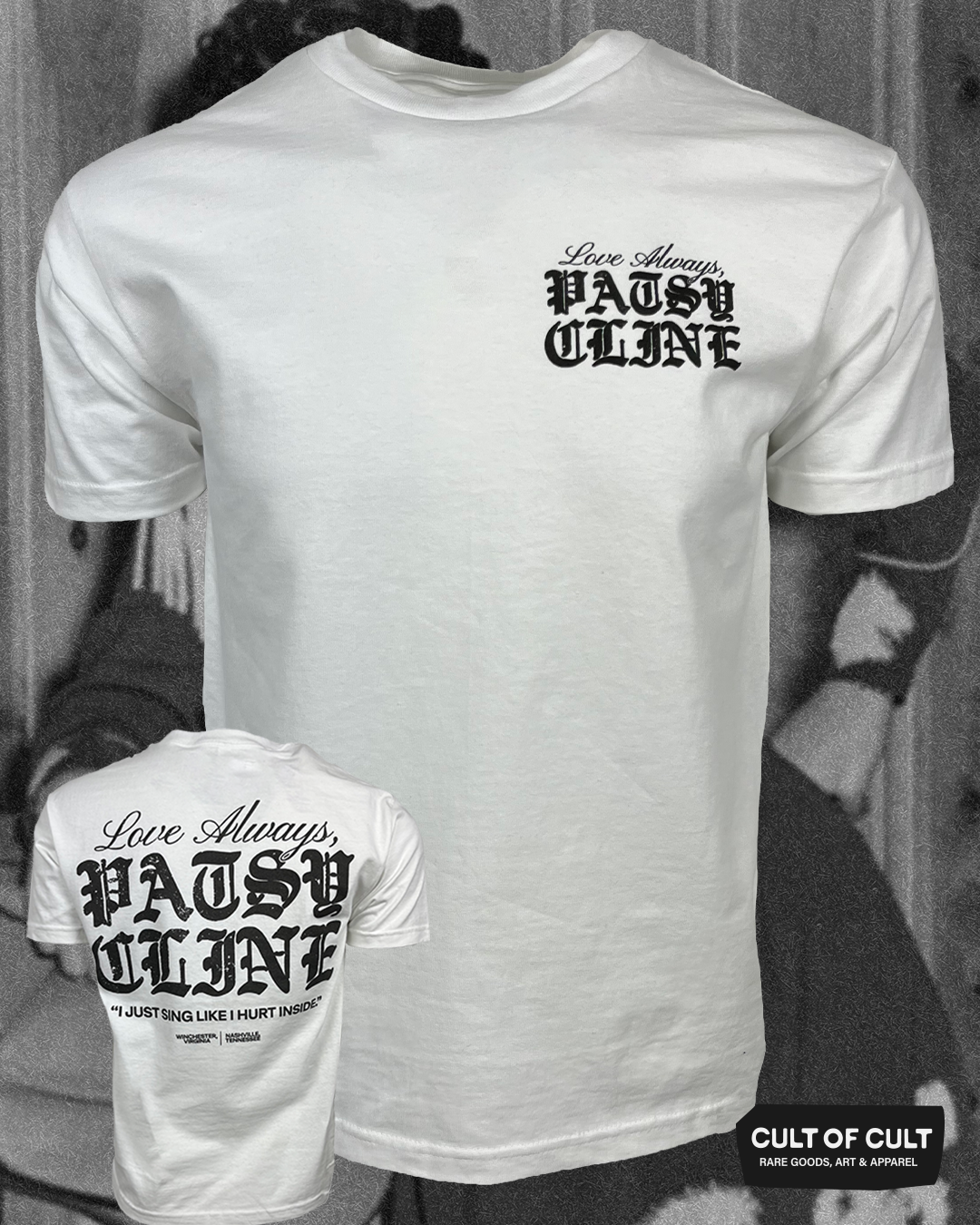 Patsy Cline Hurt Inside T-Shirt