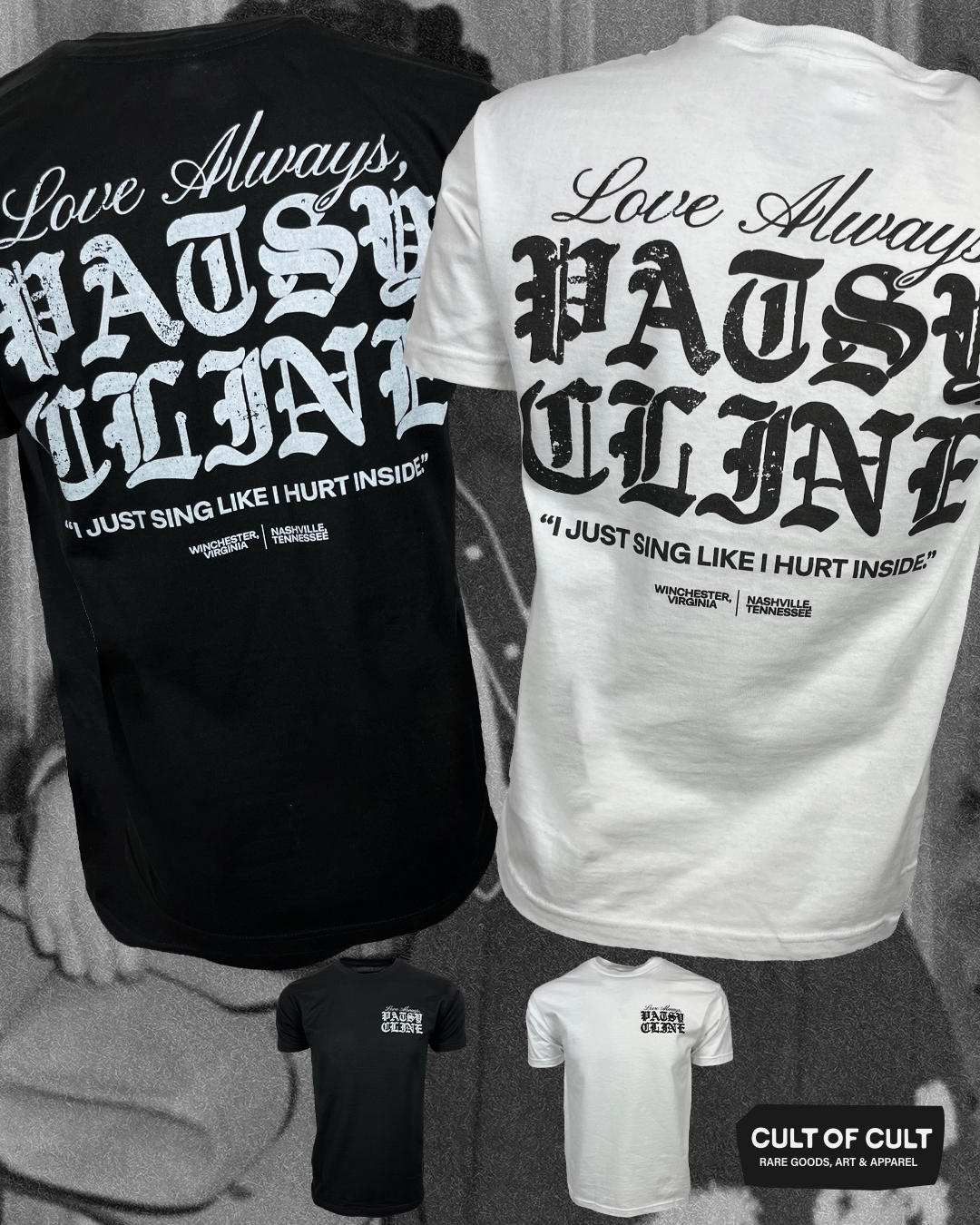 Patsy Cline Hurt Inside T-Shirt