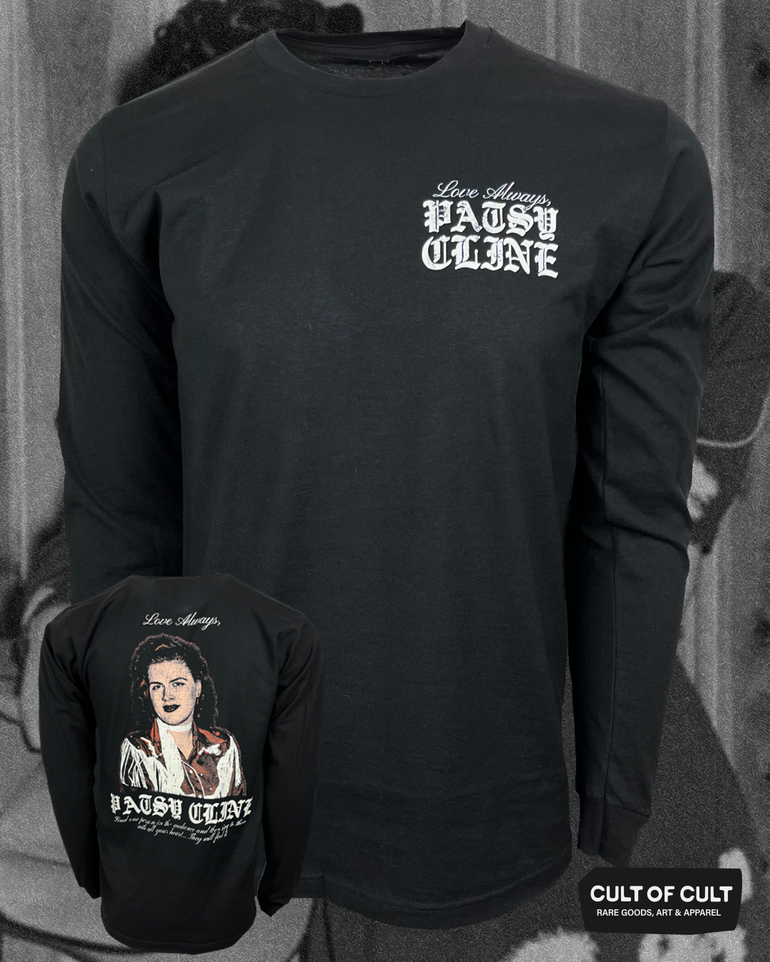 Patsy Cline Love Always Long Sleeve