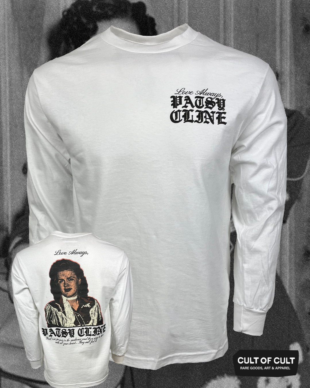 Patsy Cline Love Always Long Sleeve
