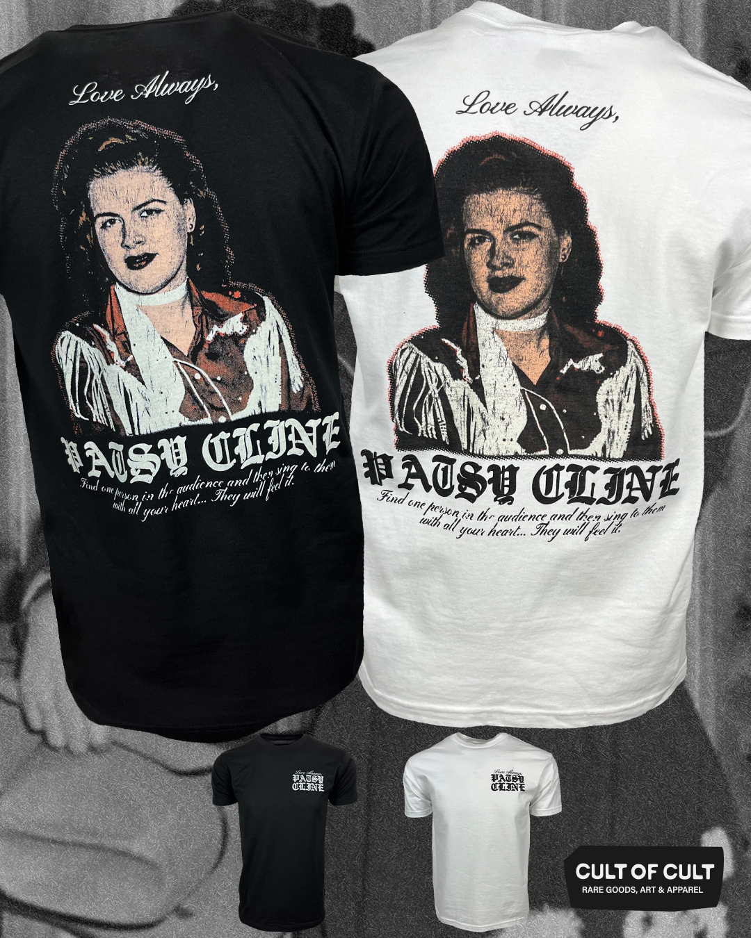 Patsy Cline Love Always T-Shirt