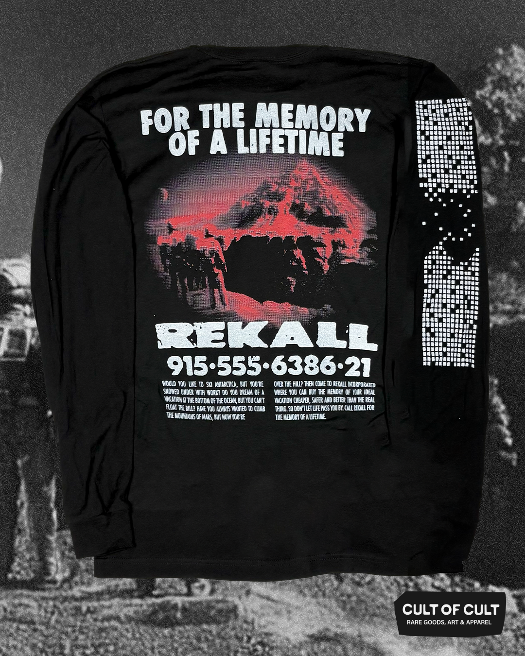 Total Recall 1990 Rekall Long Sleeve