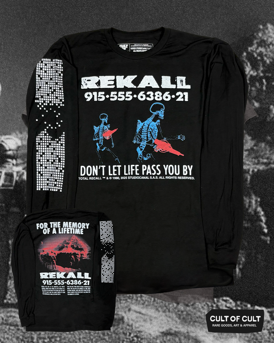 Total Recall 1990 Rekall Long Sleeve