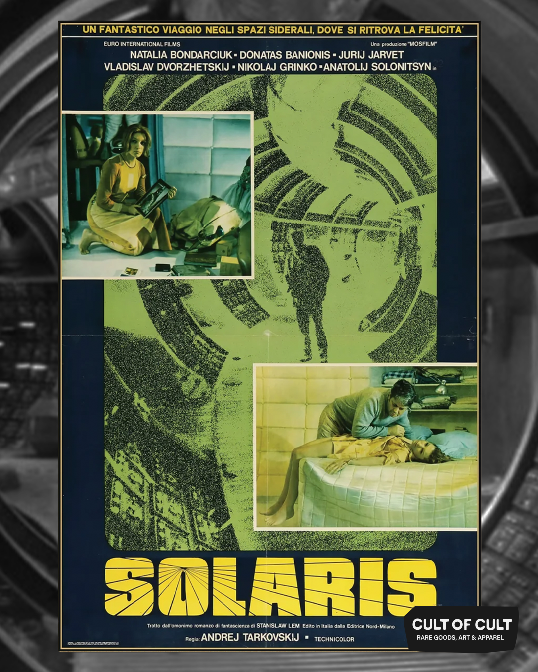 Póster de la película polaca Solaris de 1972