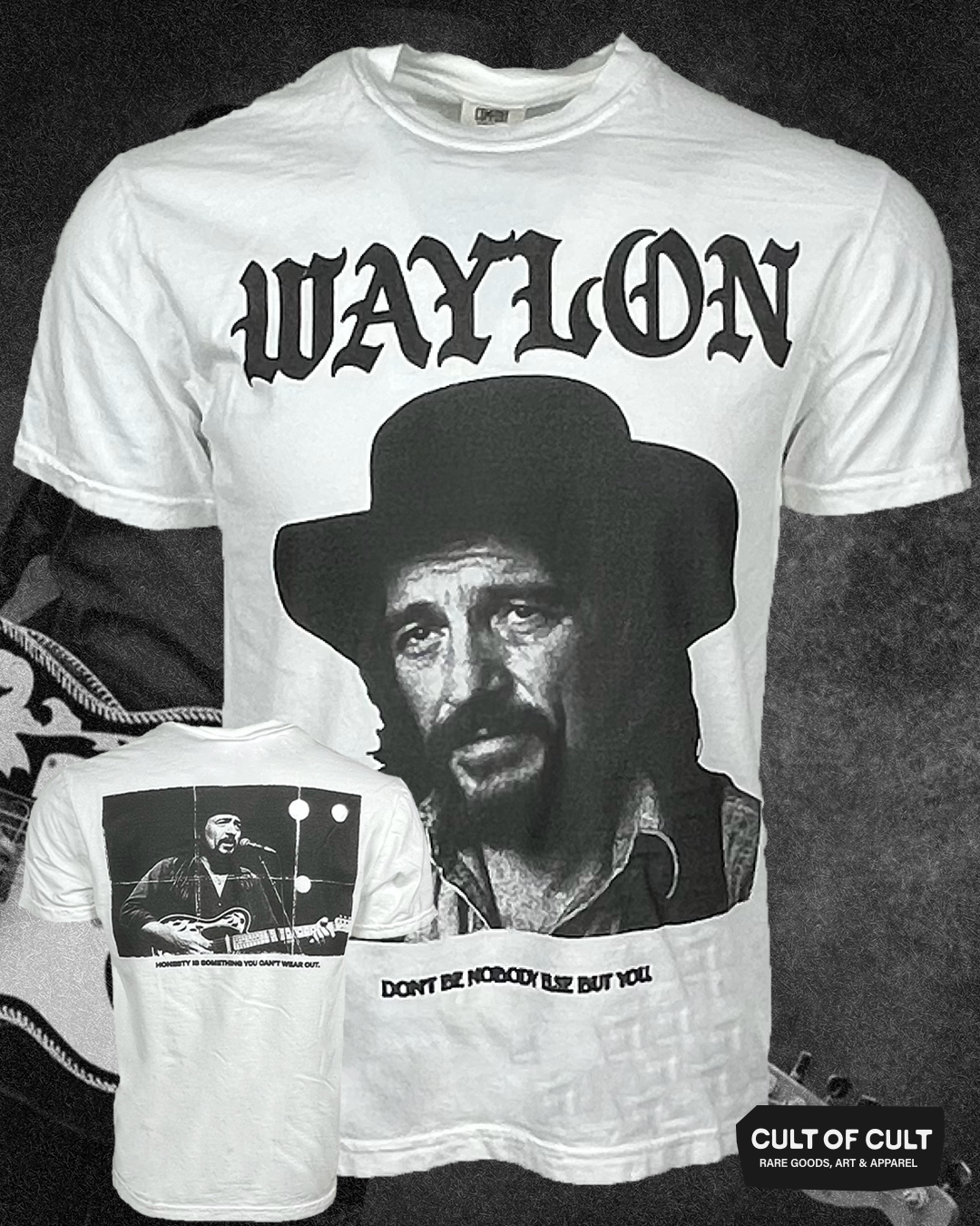 Waylon Jennings Honesty T-Shirt