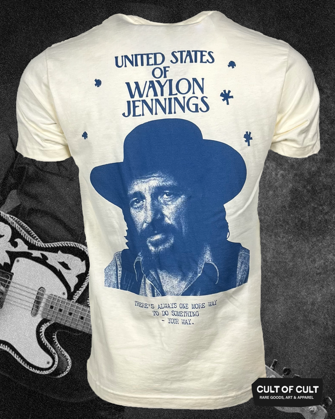 Waylon Jennings United States T-Shirt