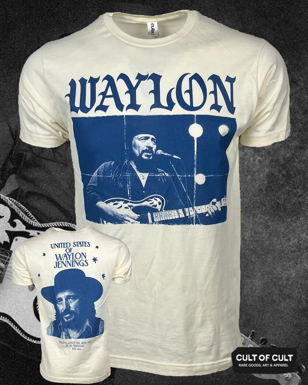 Waylon Jennings United States T-Shirt