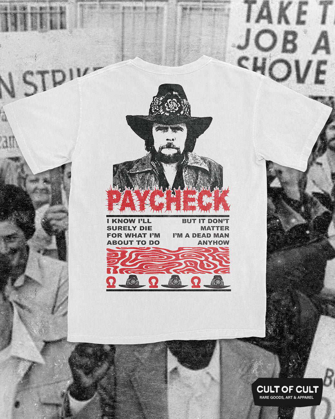 Johnny Paycheck Dead Man T-Shirt