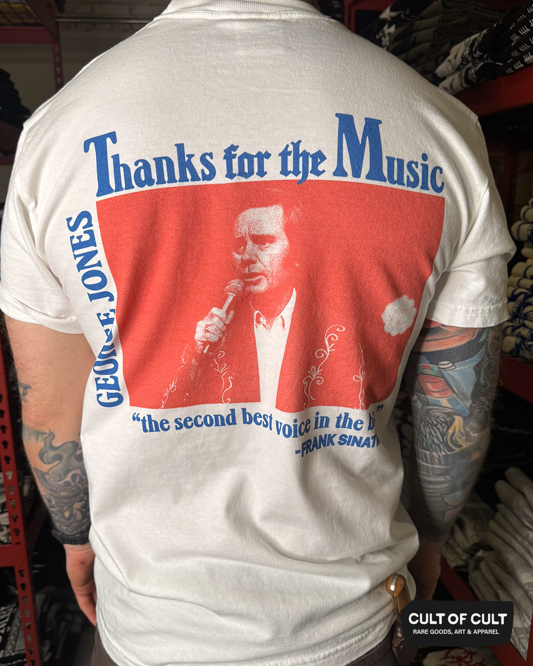 George Jones Thanks for the Music T-Shirt