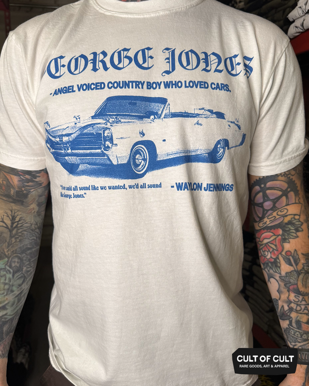 George Jones Thanks for the Music T-Shirt