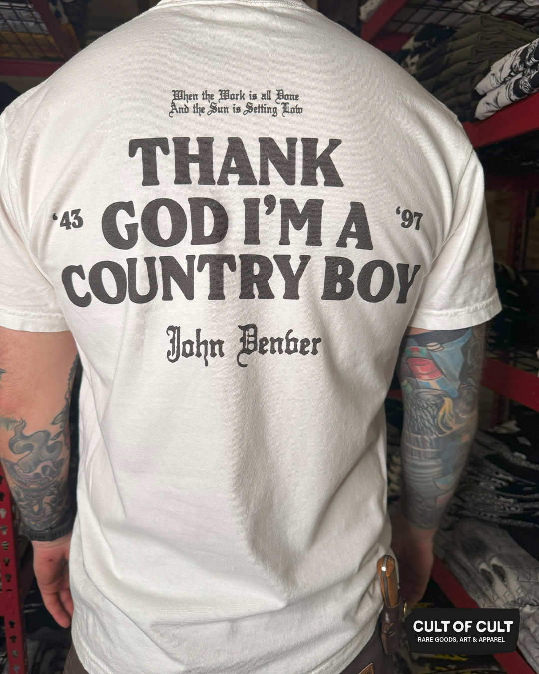 John Denver Thank God T-Shirt