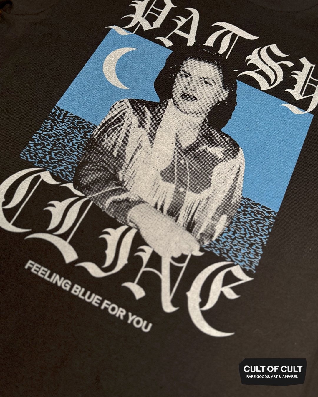 Patsy Cline Feeling Blue T-Shirt