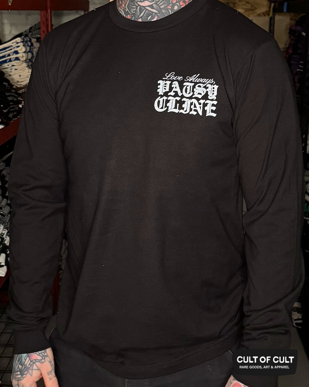 Patsy Cline Hurt Inside Long Sleeve