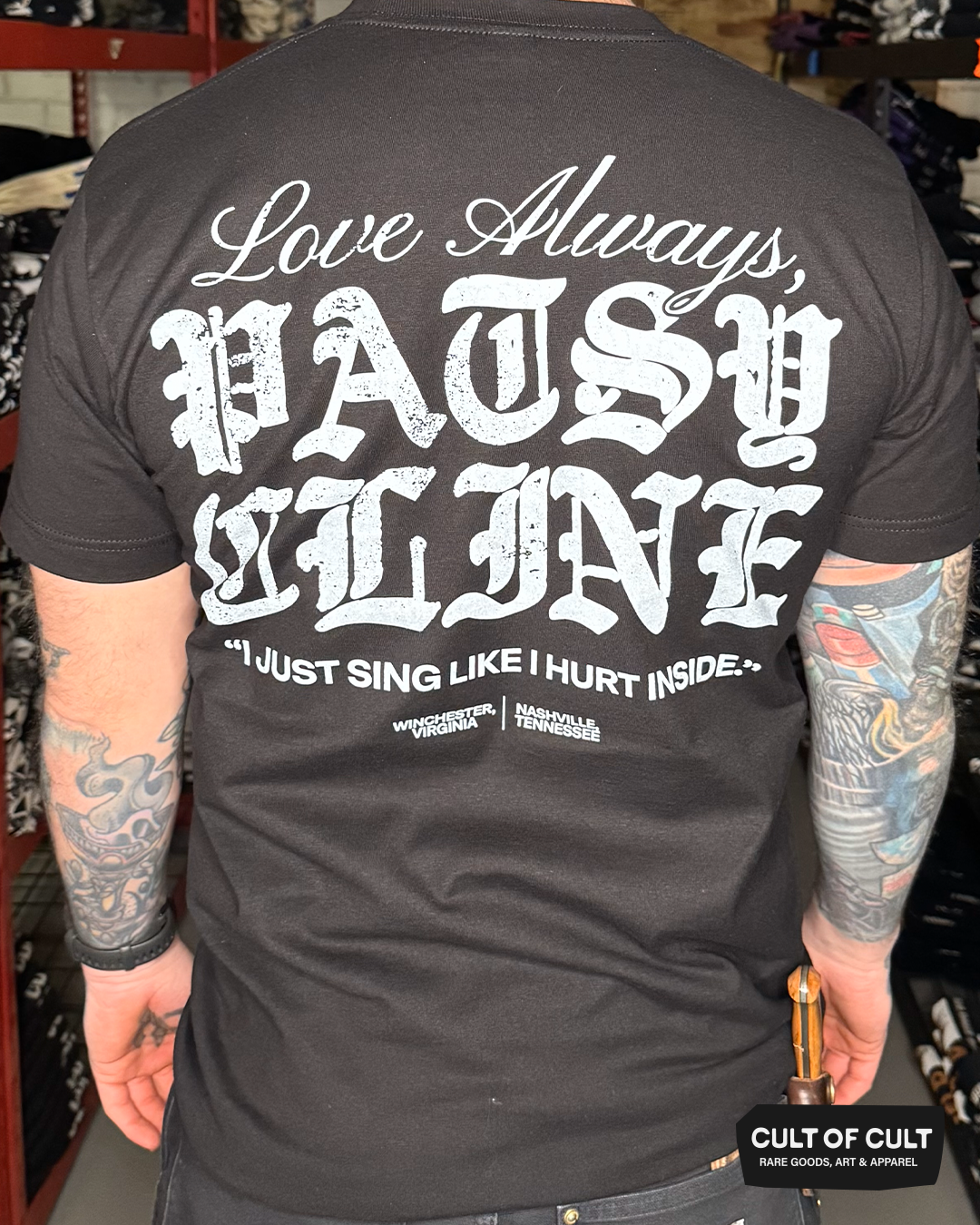 Patsy Cline Hurt Inside T-Shirt