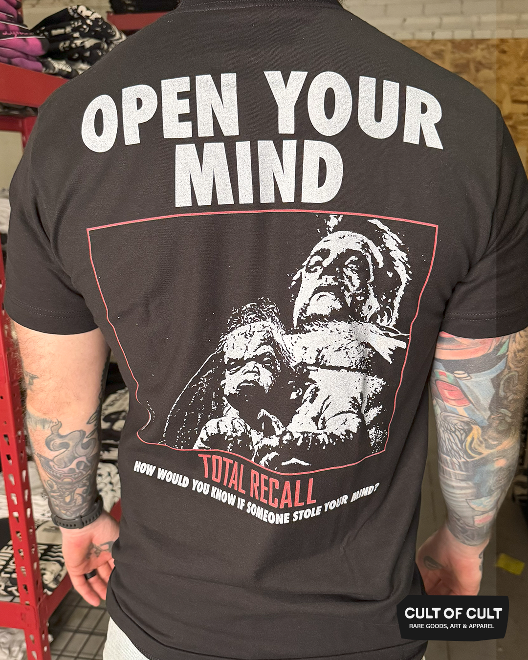 Total Recall 1990 Open Your Mind T-Shirt