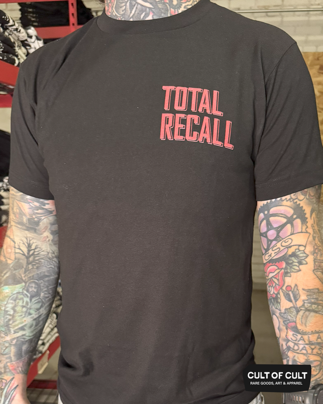 Total Recall 1990 Open Your Mind T-Shirt