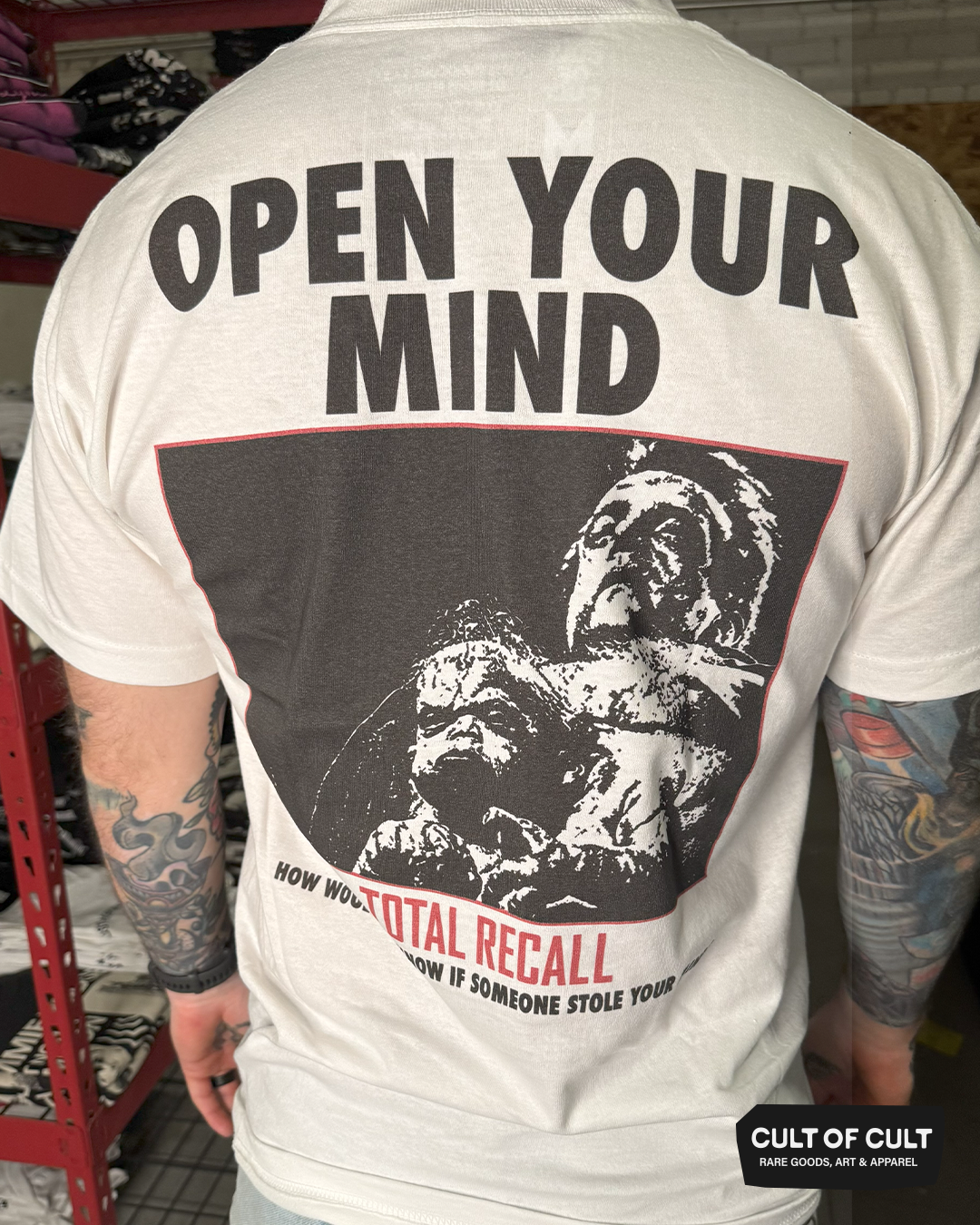 Total Recall 1990 Open Your Mind T-Shirt