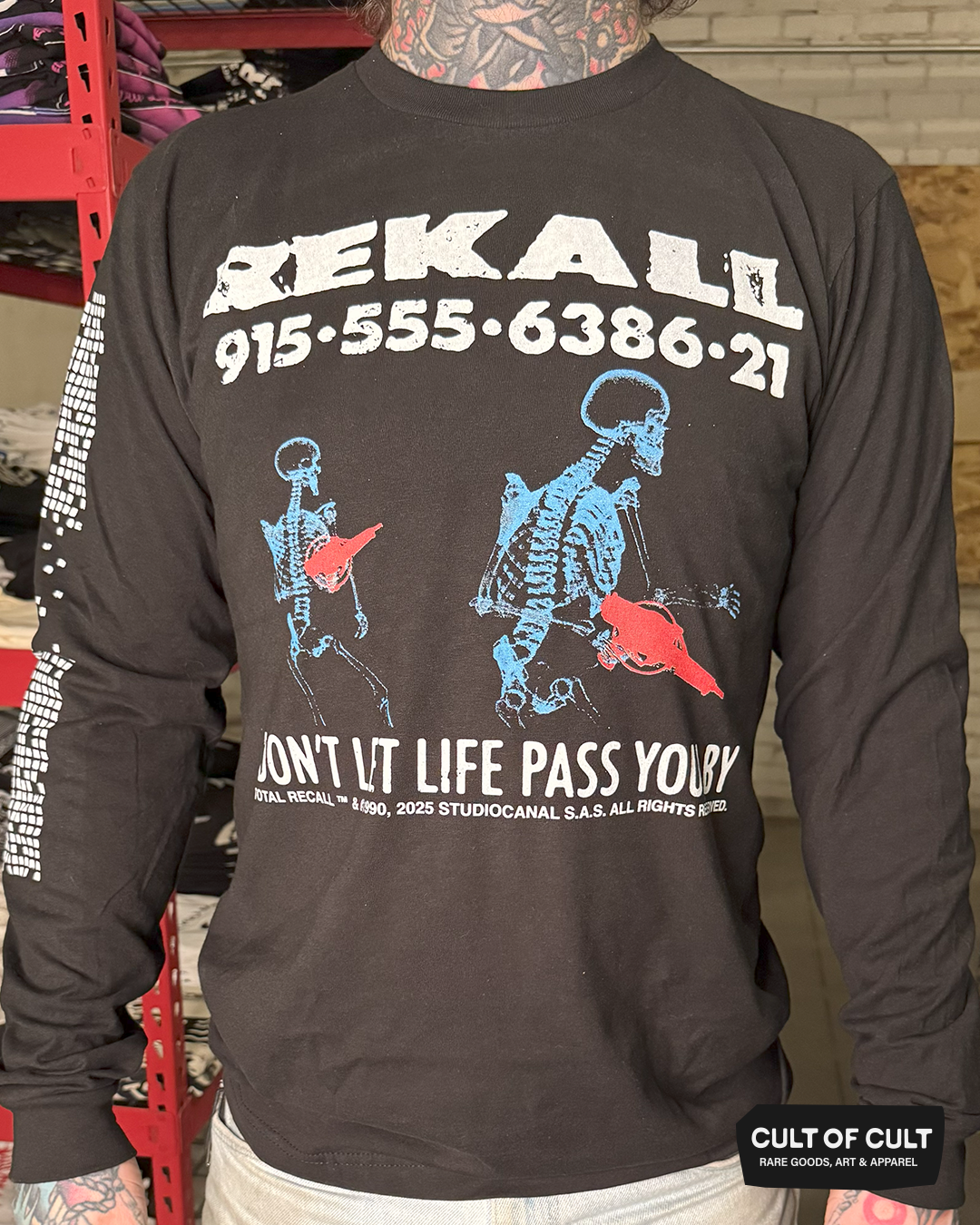 Total Recall 1990 Rekall Long Sleeve
