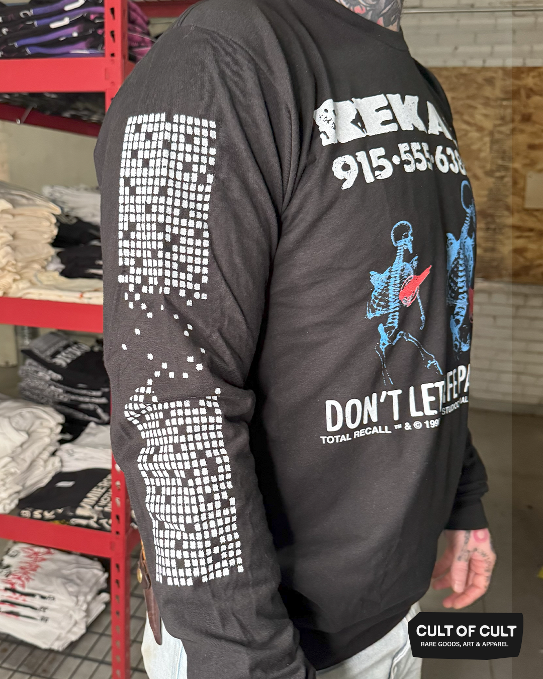Total Recall 1990 Rekall Long Sleeve