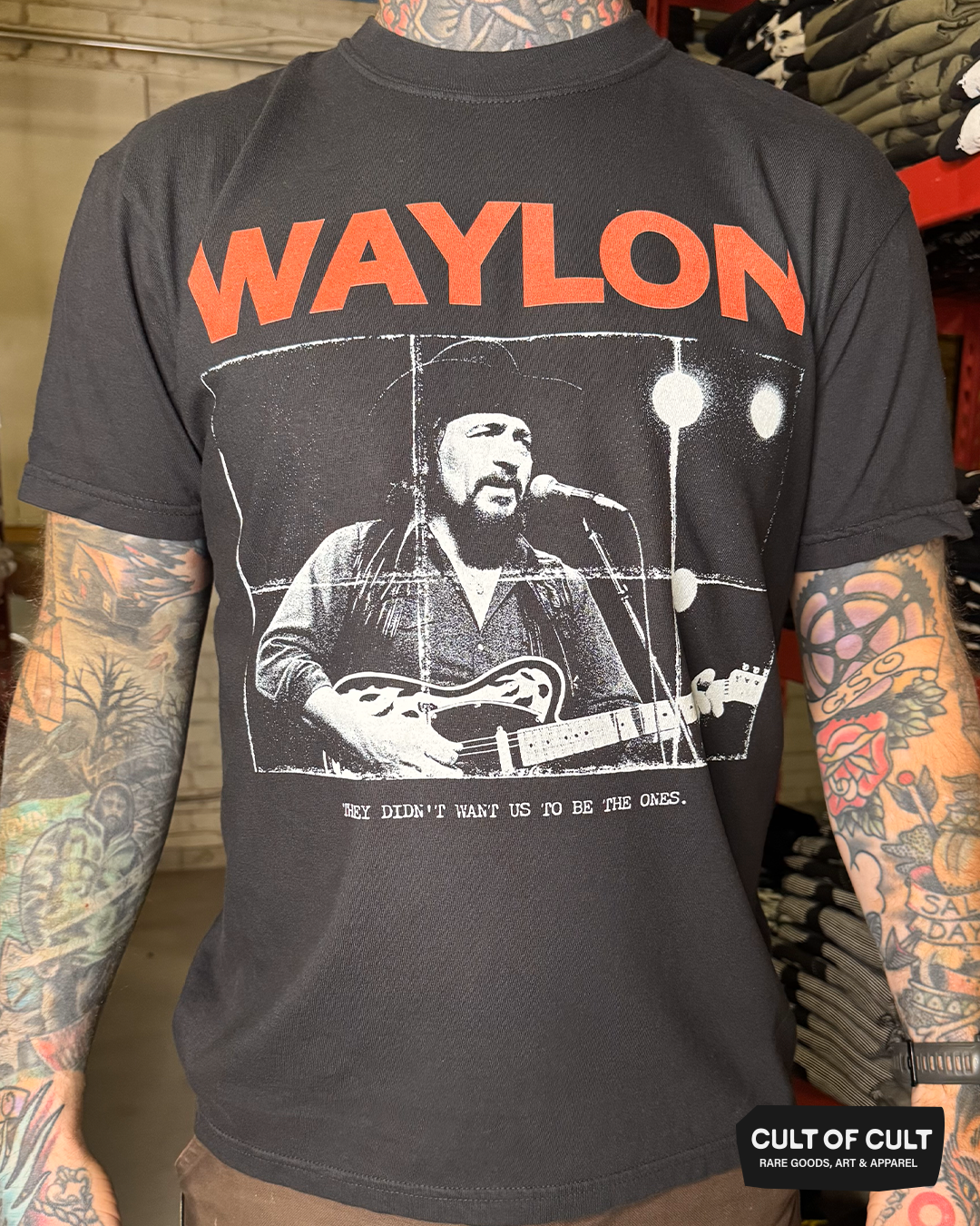 Waylon Jennings Never Pretty T-Shirt