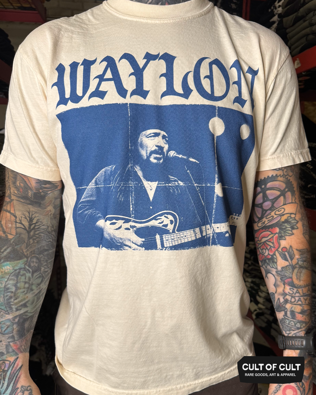 Waylon Jennings United States T-Shirt