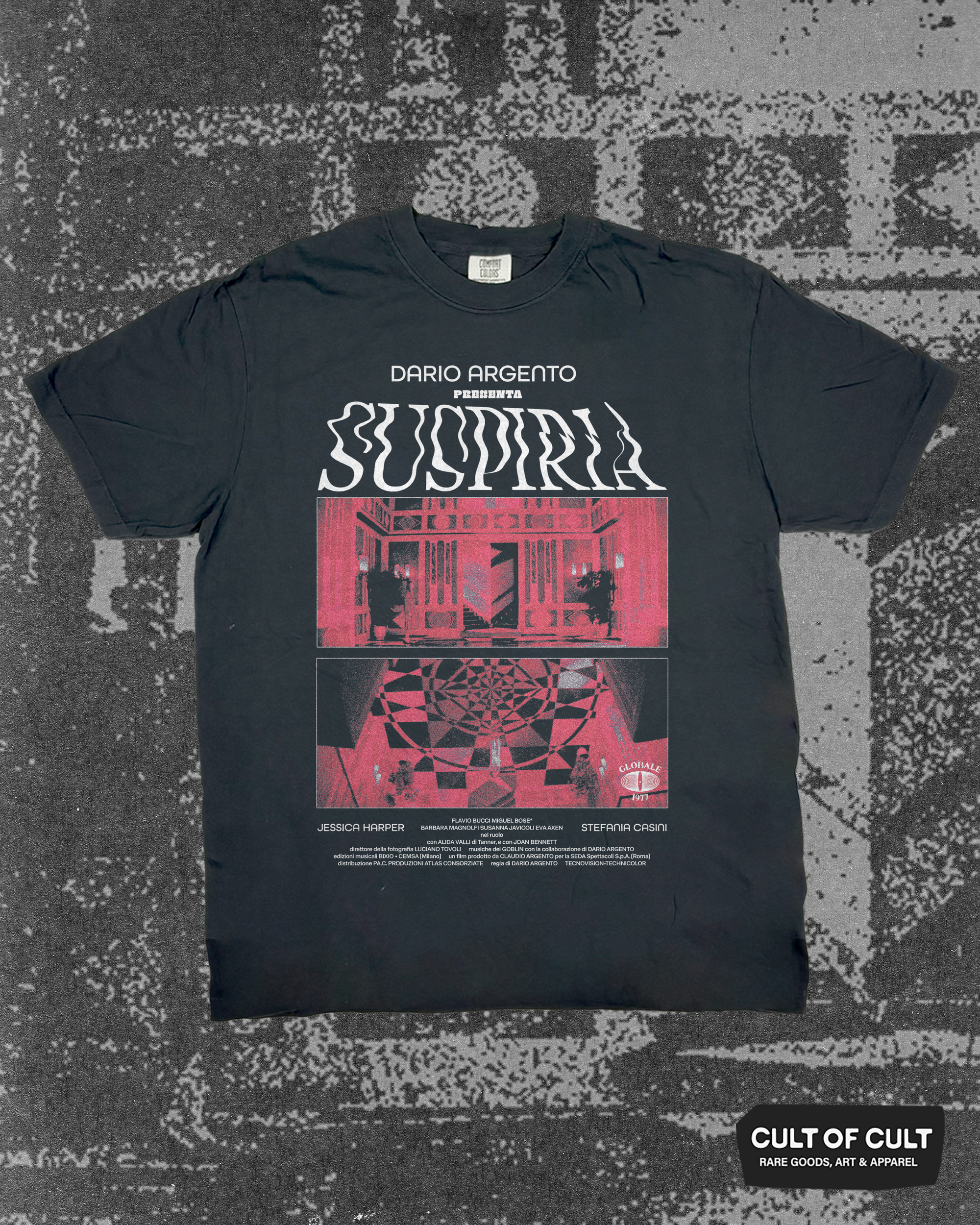 Suspiria 1977 Lobby Room T-shirt