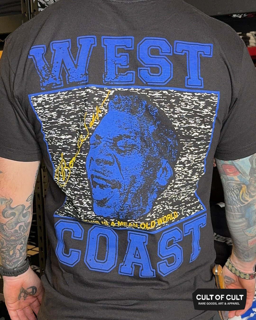 T-Bone Walker West Coast Short Sleeve Model Back View