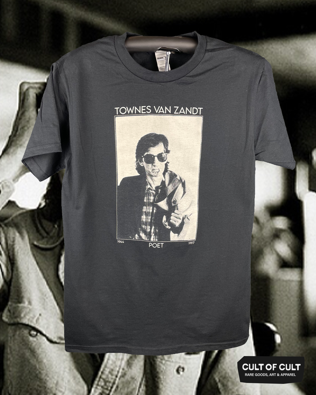 Townes Van Zandt Poet T Shirt