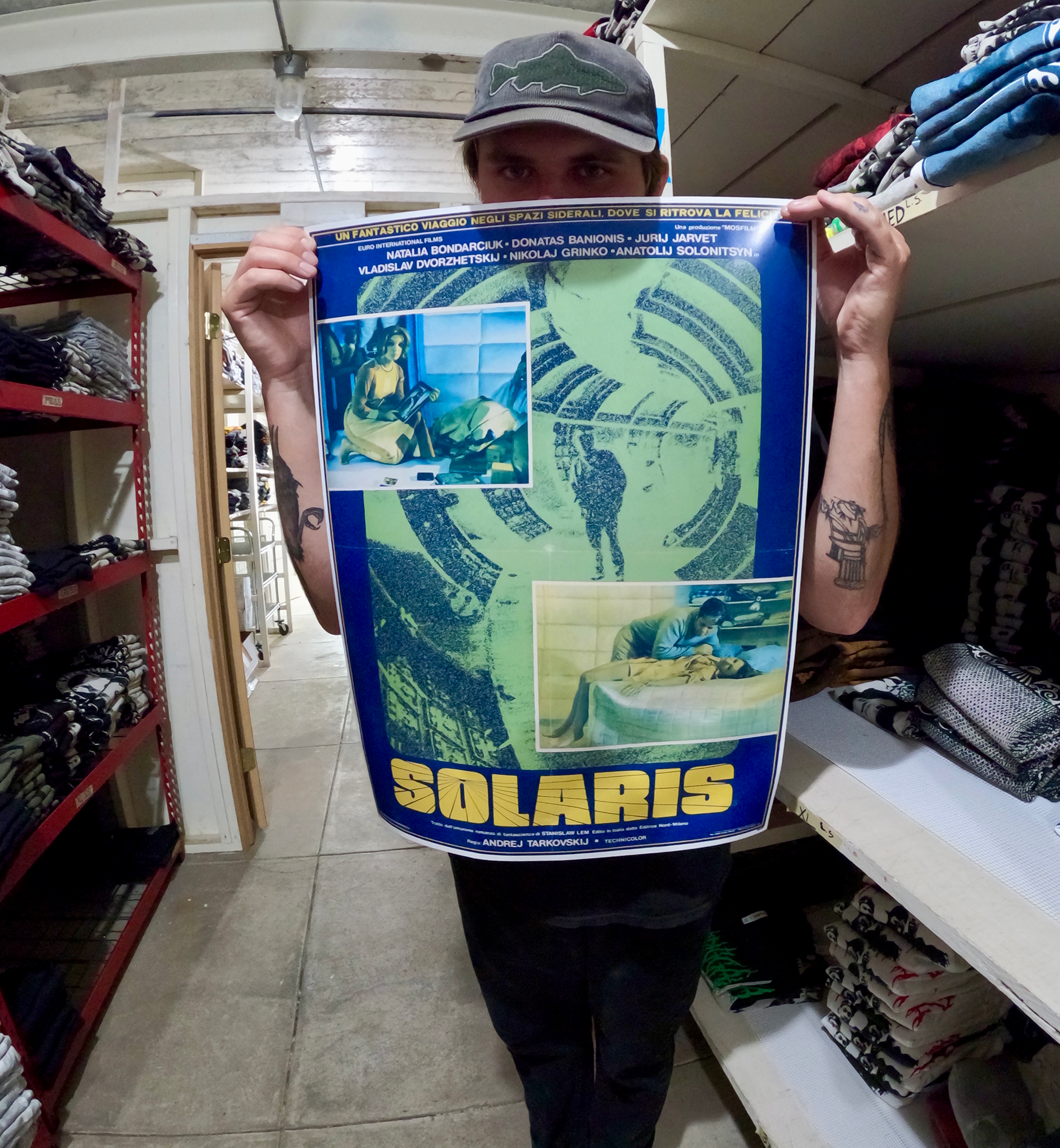 Póster de la película polaca Solaris de 1972