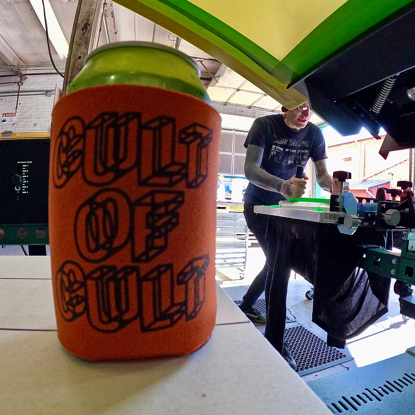 Cult of Cult Wire Frame Koozie