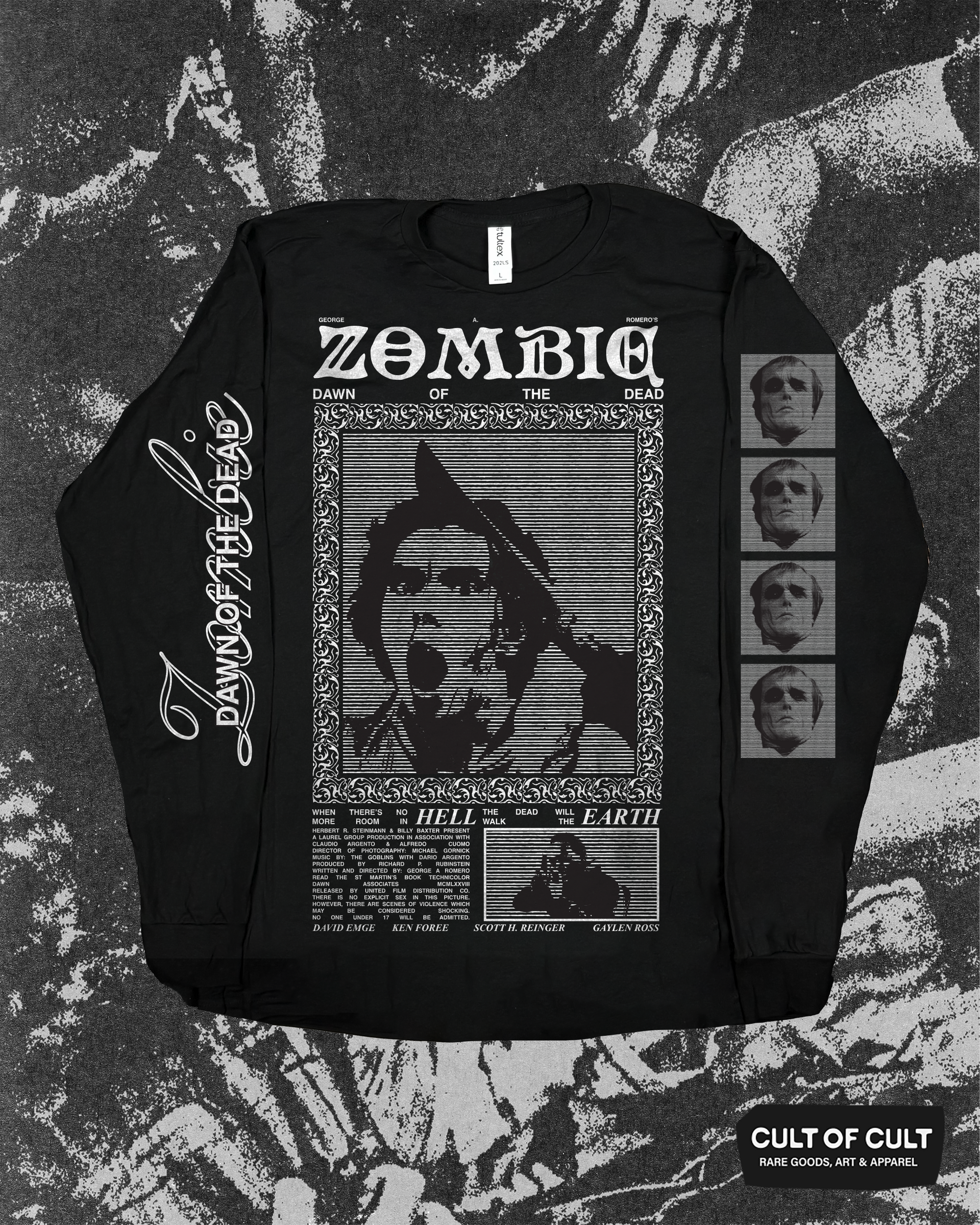 Zombie: Dawn of the Dead 1978 Long Sleeve