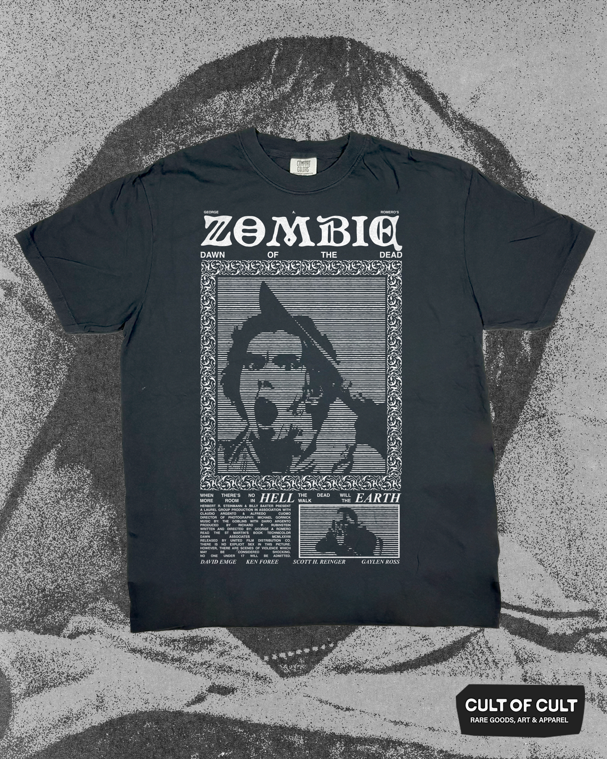 Zombie: Dawn of the Dead 1978 T-Shirt