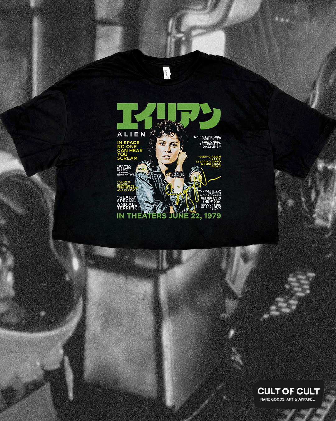 *SECRET DROP* Alien 1979 June Crop Top