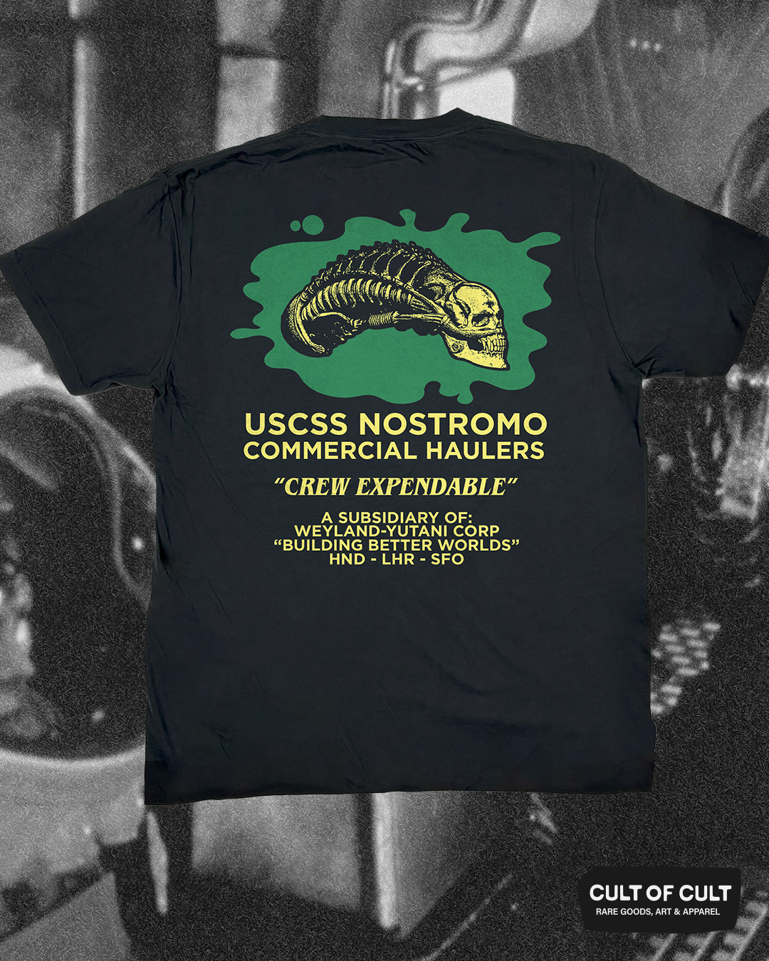 *SECRET DROP* Alien 1979 Nostromo T-Shirt