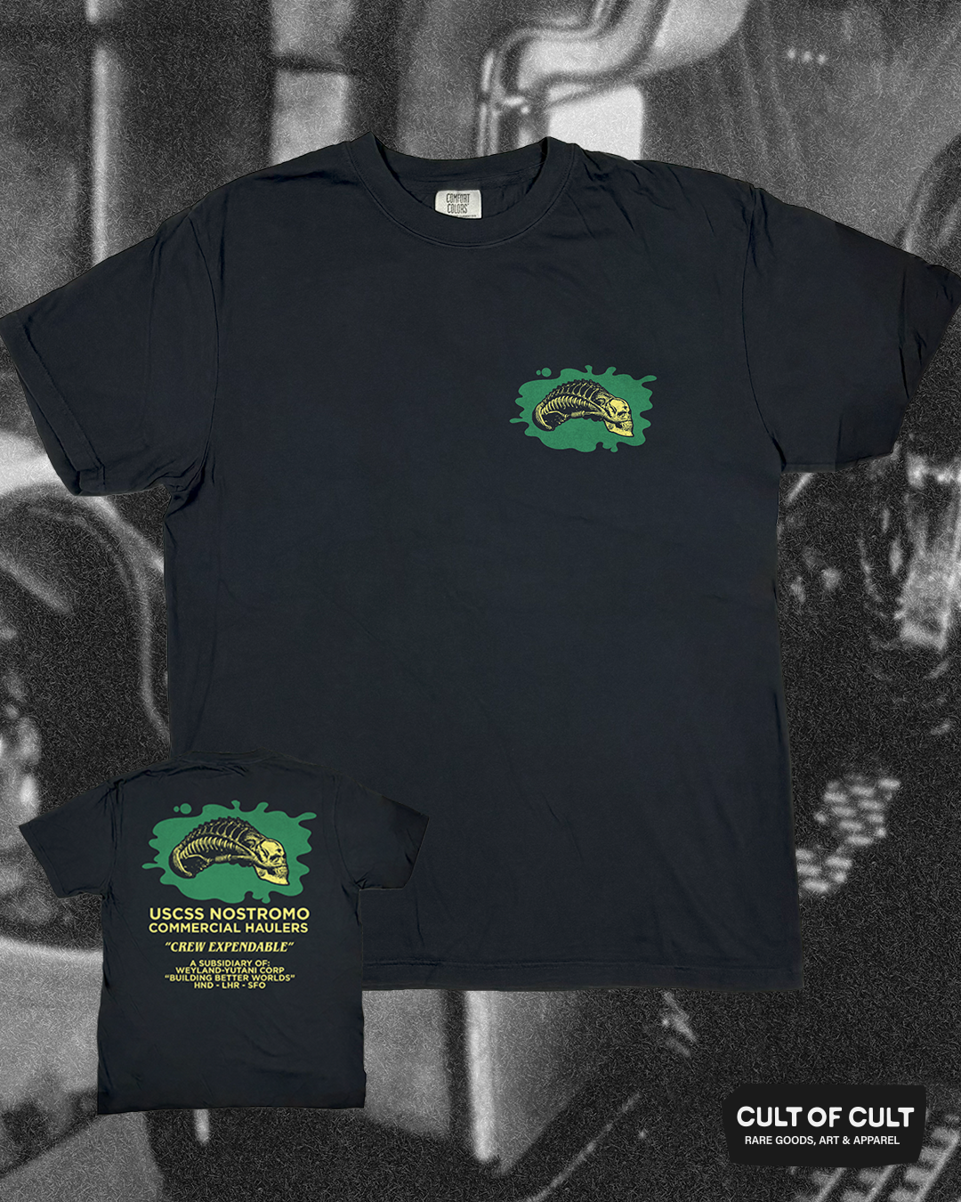*SECRET DROP* Alien 1979 Nostromo T-Shirt