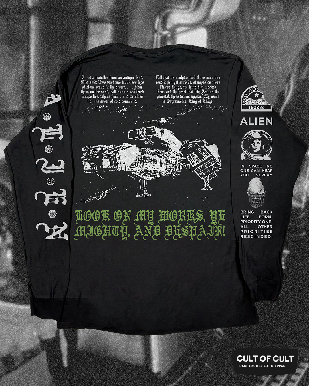 *SECRET DROP* Alien 1979 Perfect Organism Long Sleeve