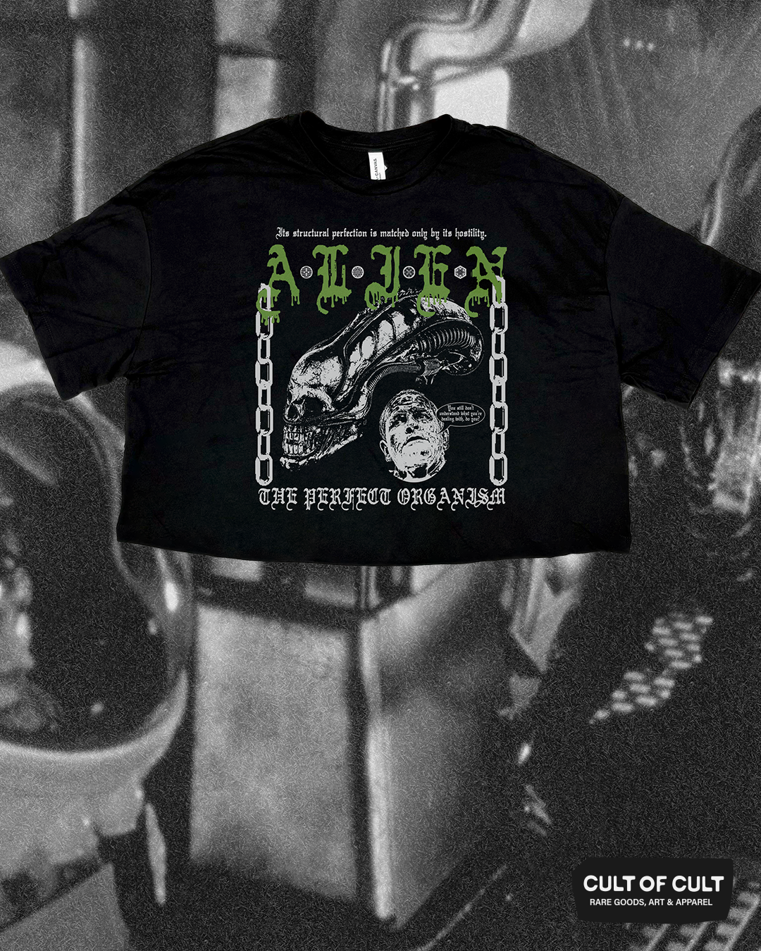 *SECRET DROP* Alien 1979 Perfect Organism Crop Top