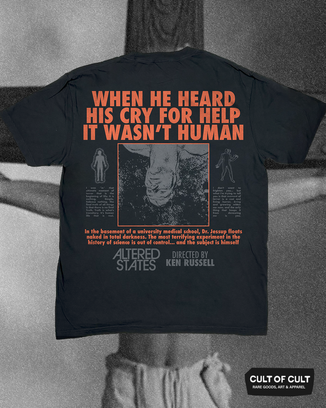 *SECRET DROP* Altered States 1980 Cry For Help T-Shirt