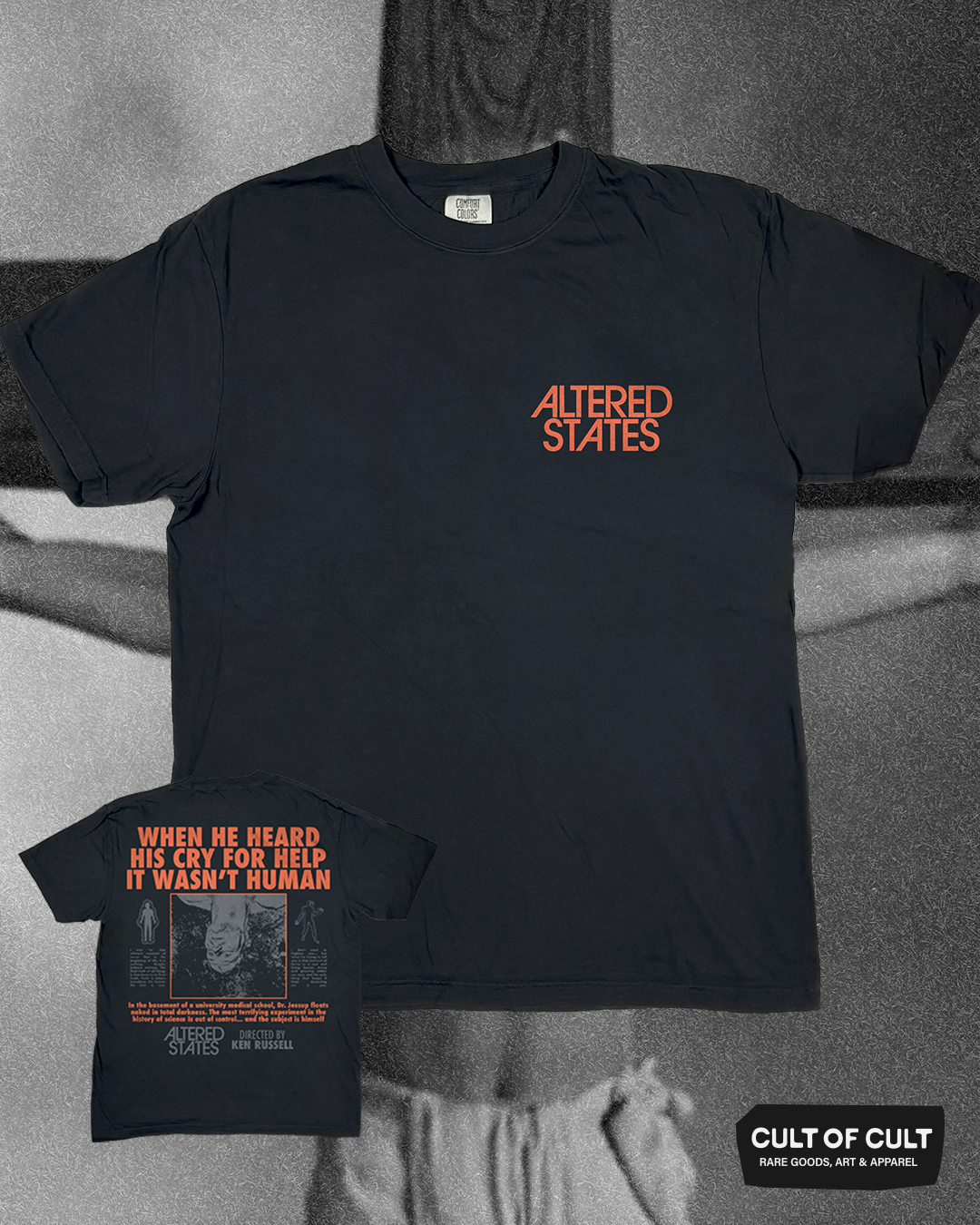 *SECRET DROP* Altered States 1980 Cry For Help T-Shirt
