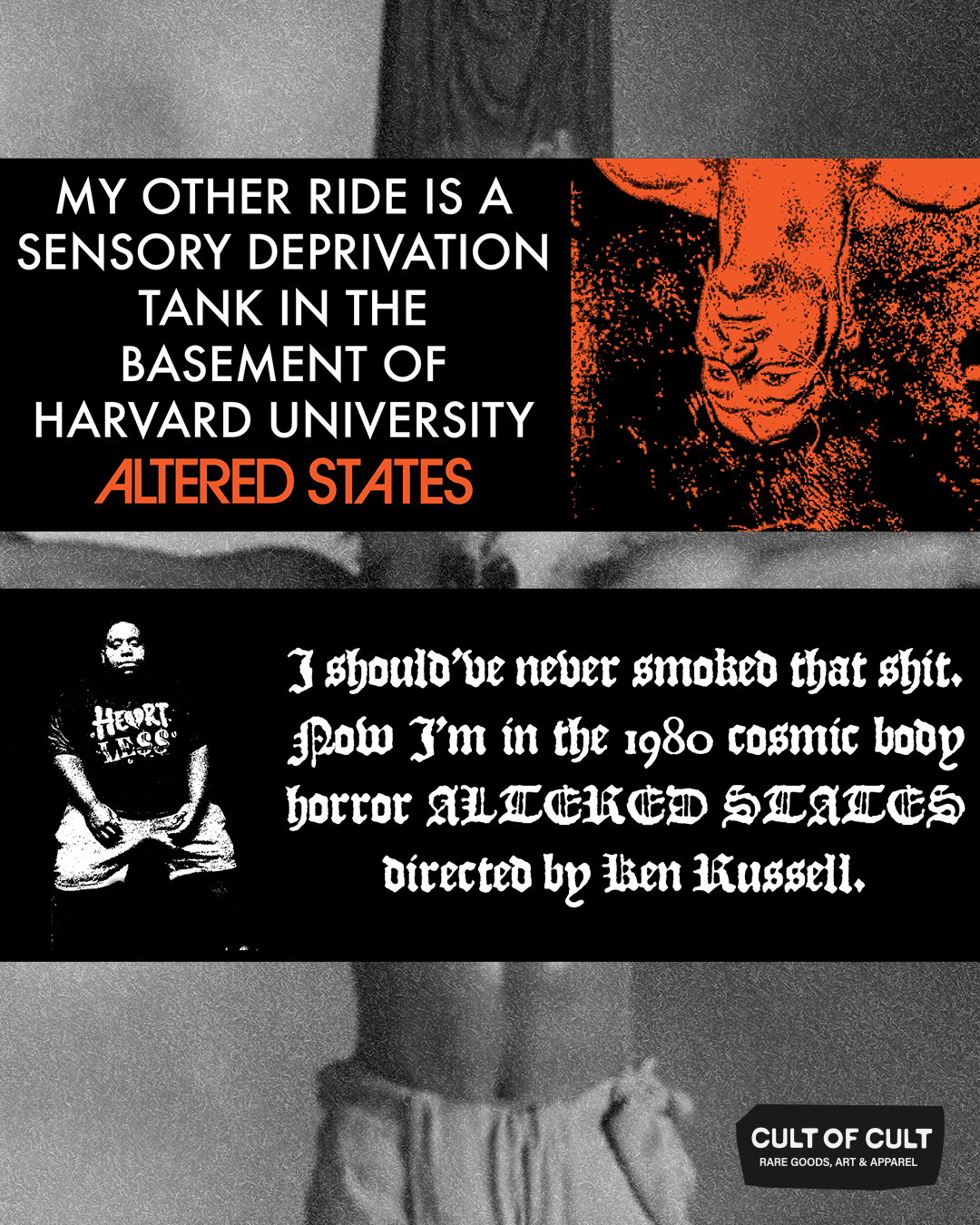 *SECRET DROP* Altered States 1980 Stickers