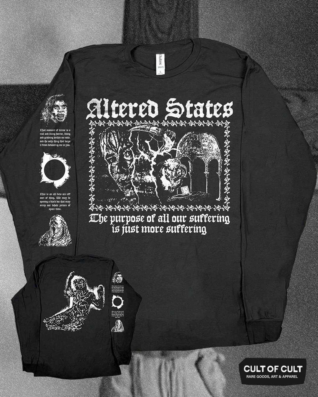 *SECRET DROP* Altered States 1980 Suffering Long Sleeve